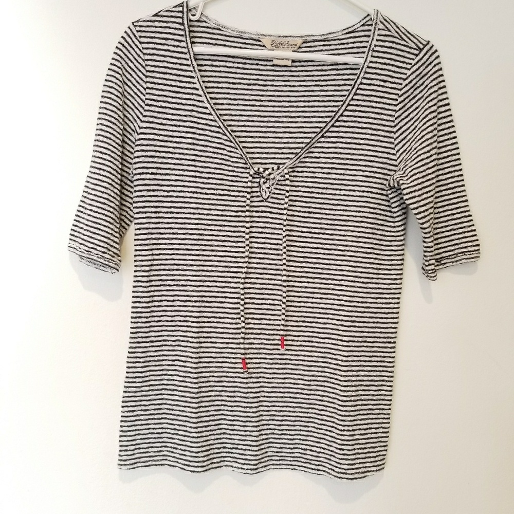 Lucky Brand Women's Top, 3/4 sleeve, Size Medium - Picture 5 of 8